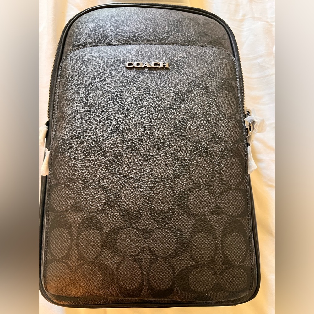 Coach Ethan crossbody/pack. NWT, Black - Picture 2 of 14